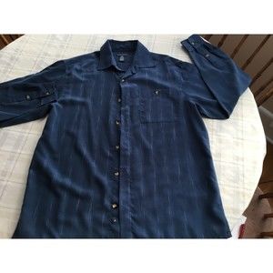 Men's blue Knightbridge Dress Shirt Sz M